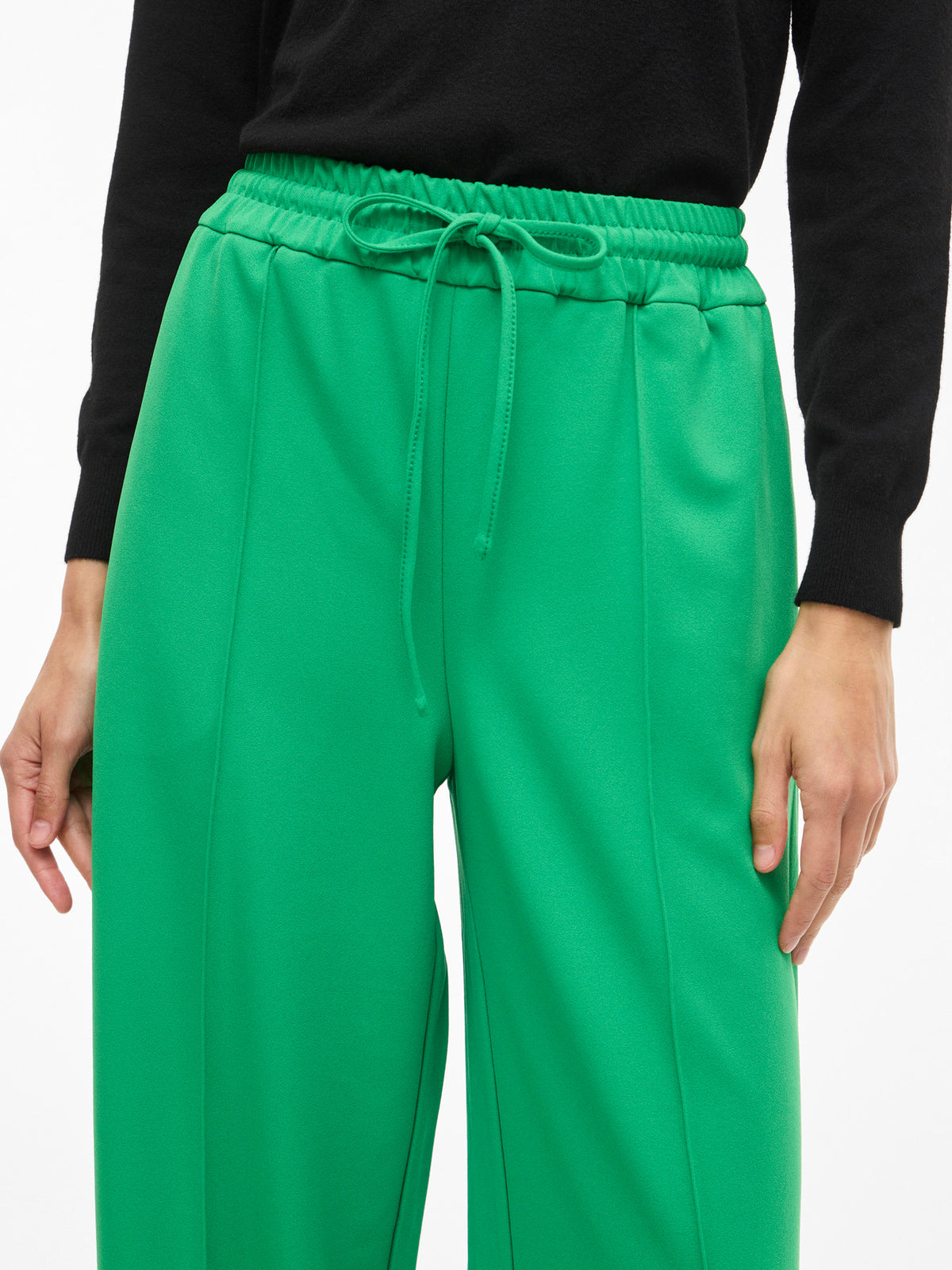Clua High Waisted Wide Leg Trousers