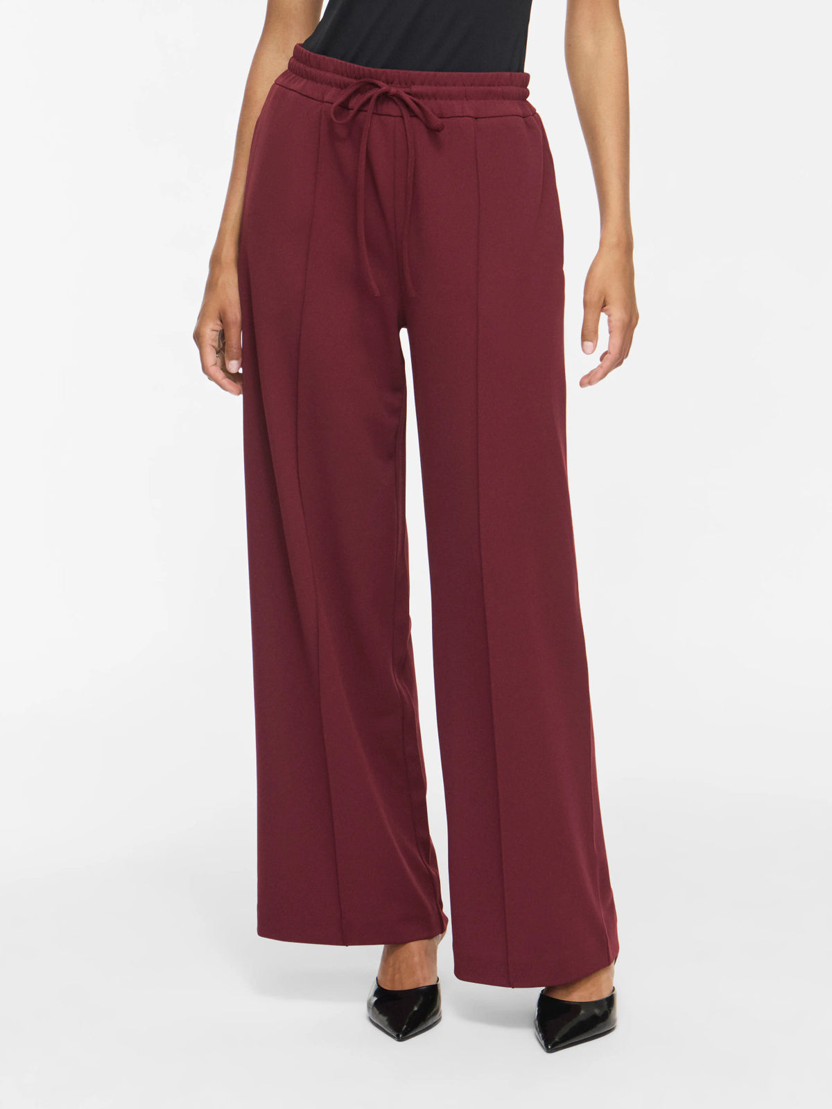 Clua High Waisted Wide Leg Trousers