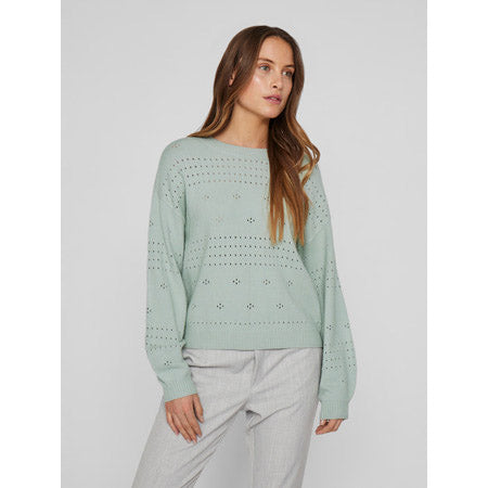 VIRIL POINTELLE KNIT JUMPER