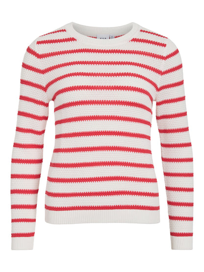 Dalo Long Sleeve Stripe Knit Top