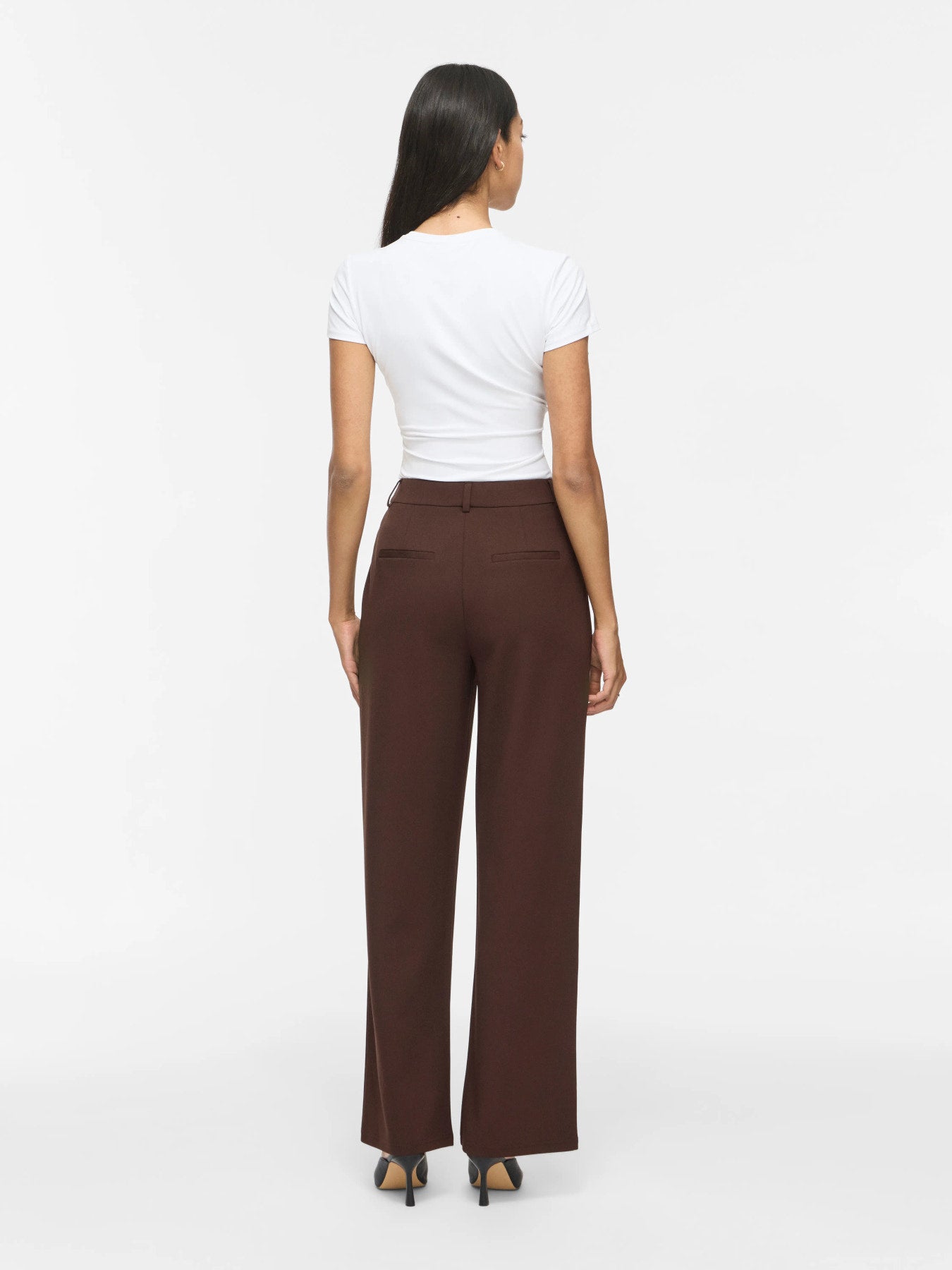 Clua High Waisted Wide Button Pants