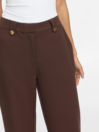 Clua High Waisted Wide Button Pants