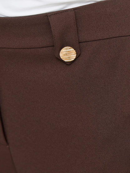 Clua High Waisted Wide Button Pants