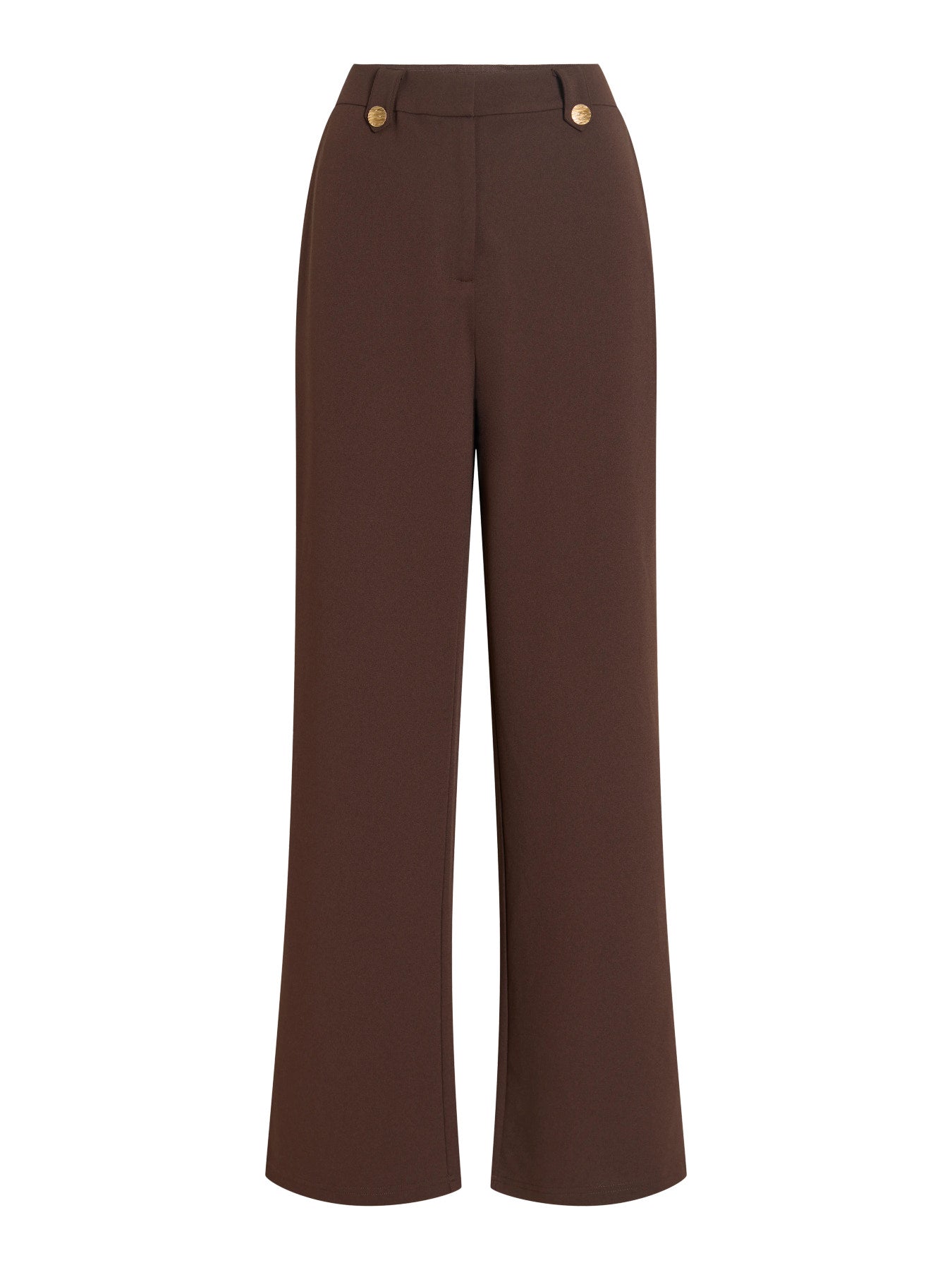 Clua High Waisted Wide Button Pants