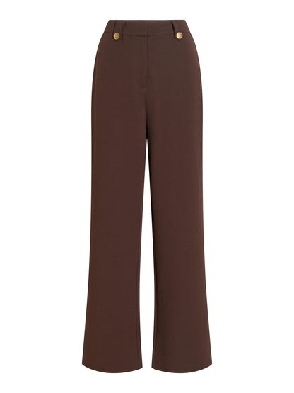 Clua High Waisted Wide Button Pants