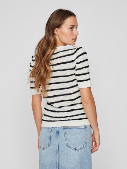 Dalo Short Sleeve Knit Top