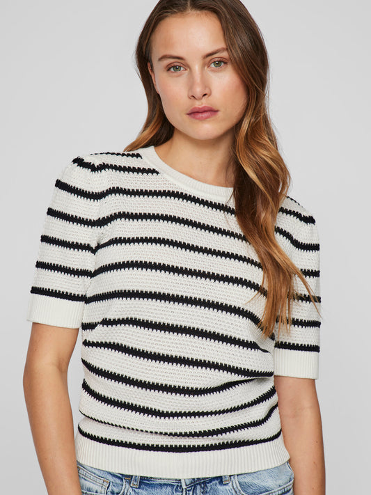 Dalo Short Sleeve Knit Top