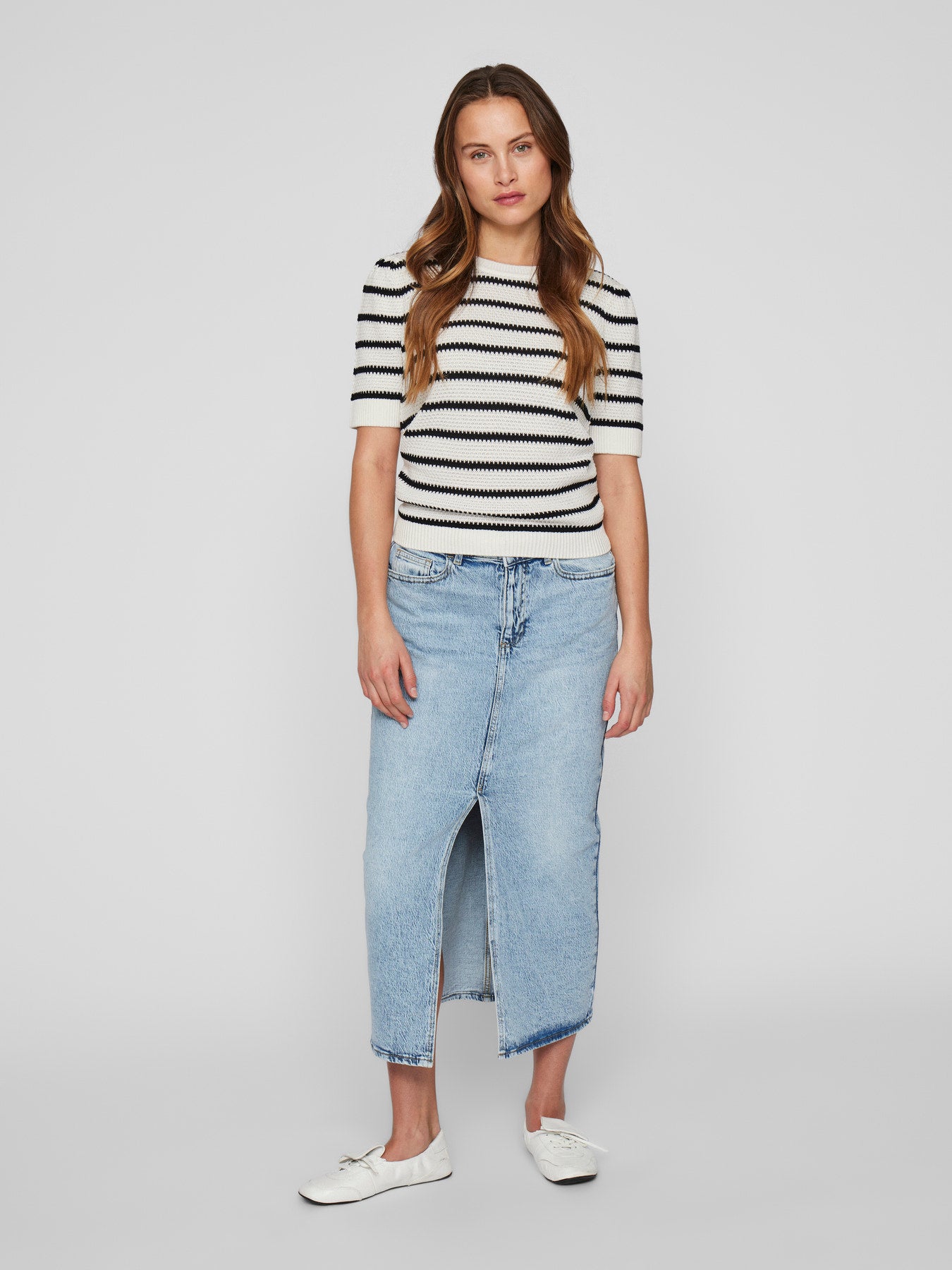 Dalo Short Sleeve Knit Top