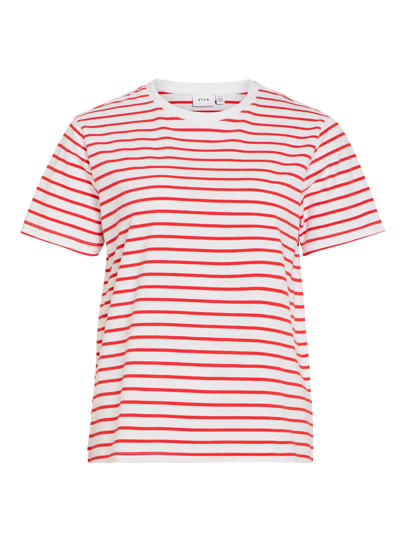 Nora Round Neck Striped Top
