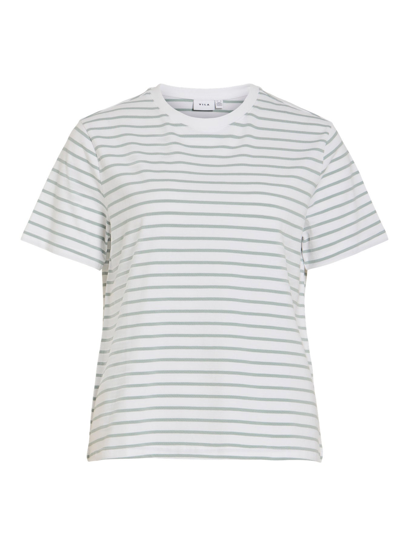 Nora Round Neck Striped Top