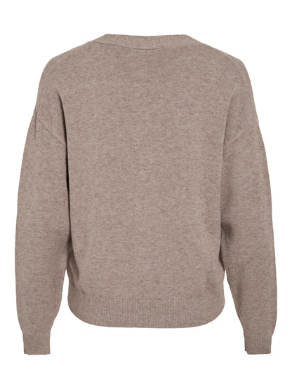 Ril V-Neck Knit Cardigan