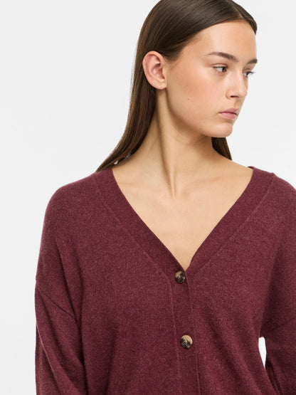Ril V-Neck Knit Cardigan