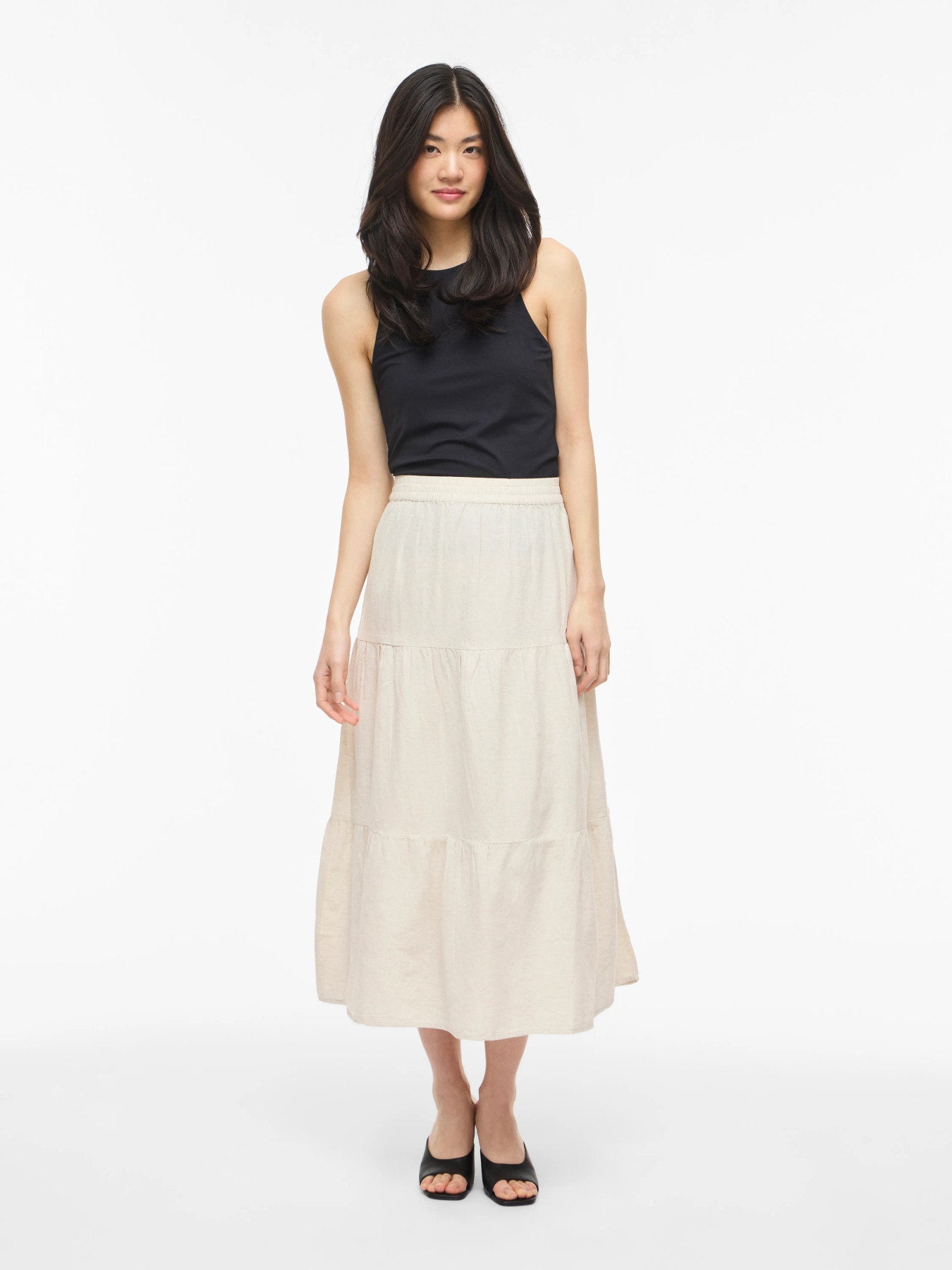 Prisilla Tiered Maxi Skirt