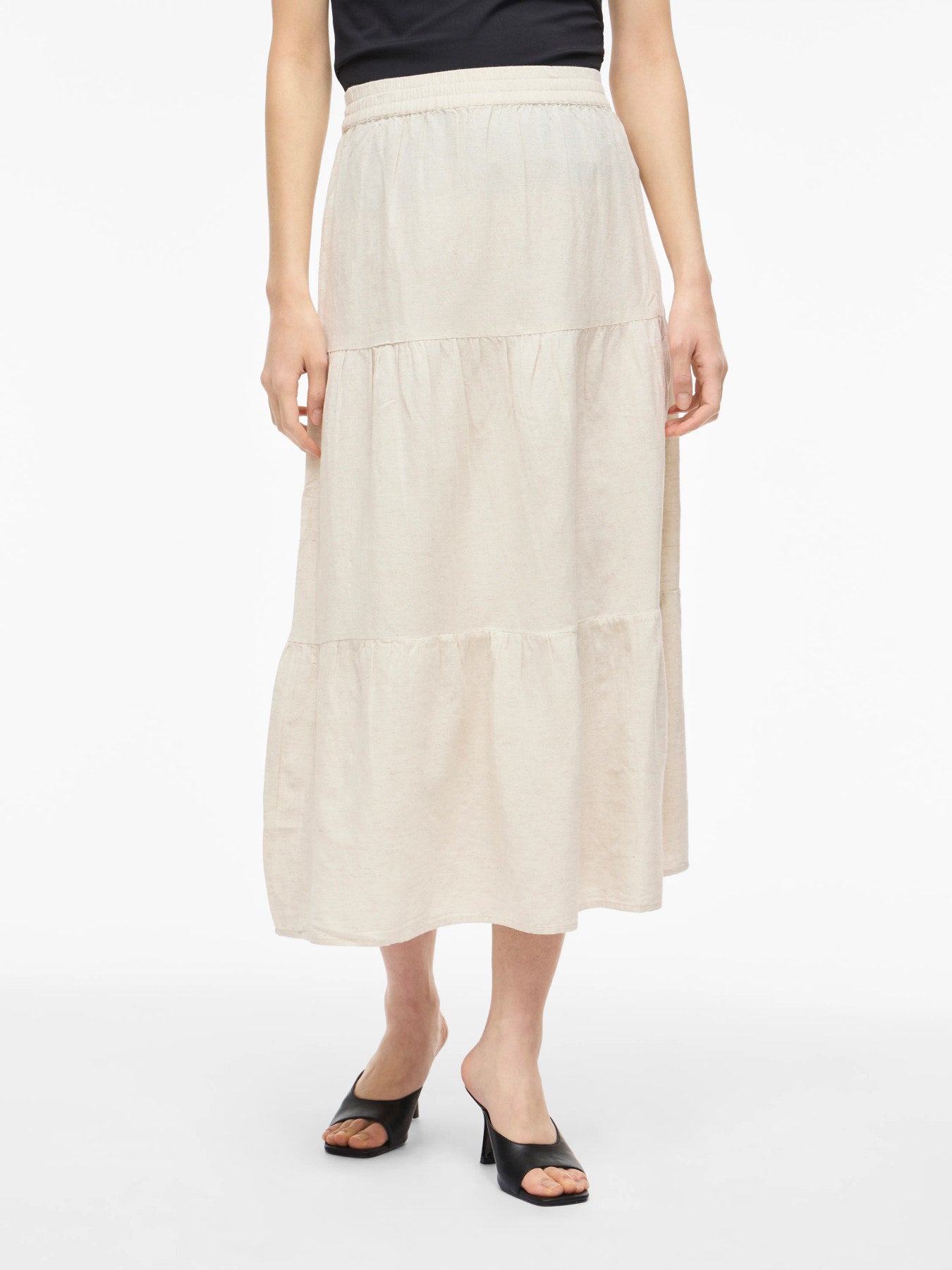 Prisilla Tiered Maxi Skirt