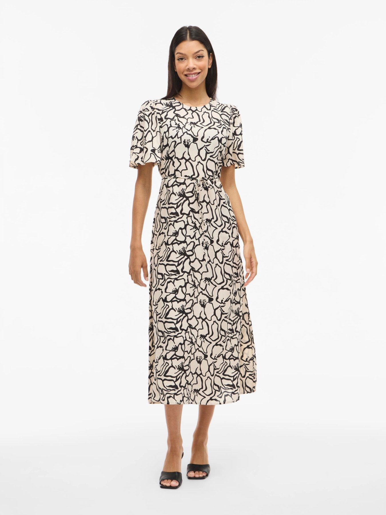 Grace Short Sleeve Midi Dress