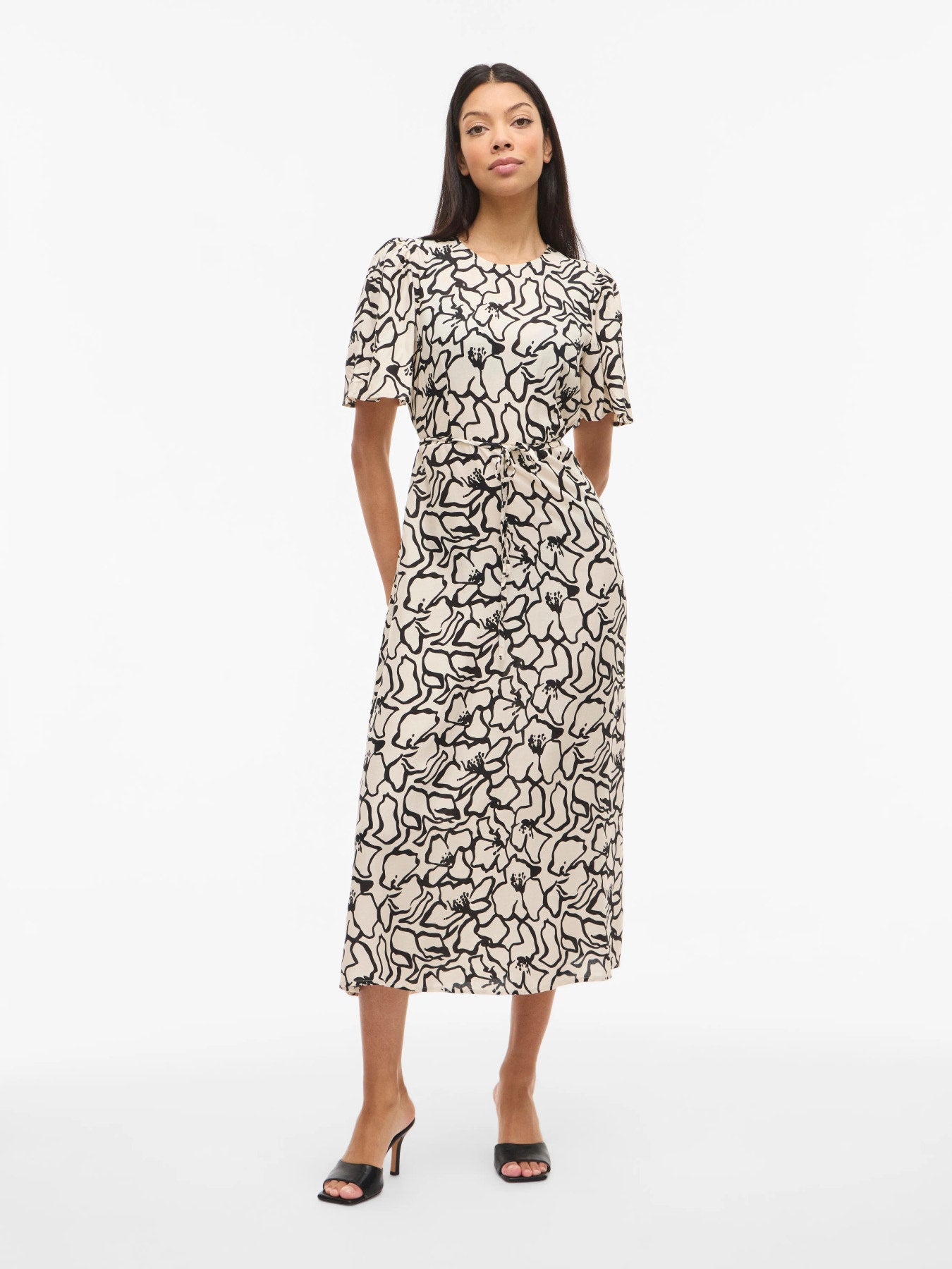 Grace Short Sleeve Midi Dress