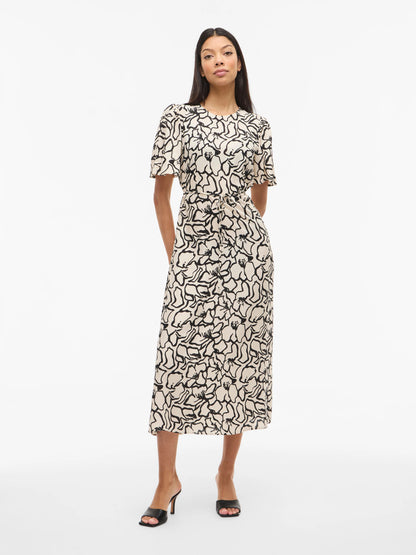 Grace Short Sleeve Midi Dress