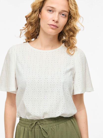 Belli Round Neck Short Sleeve Top