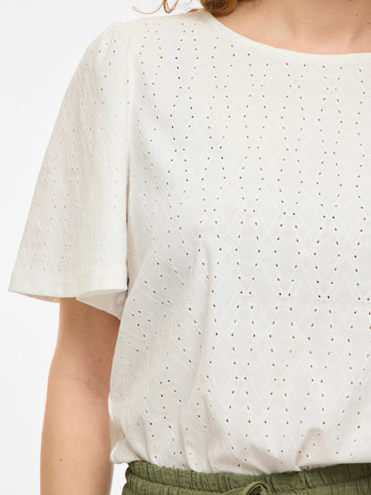 Belli Round Neck Short Sleeve Top