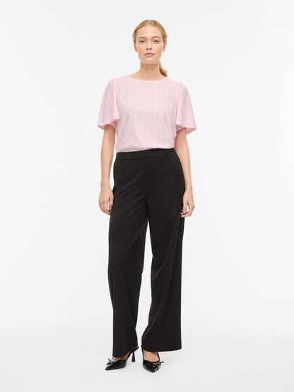 Belli Round Neck Short Sleeve Top