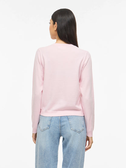 Malu O-Neck Knit Cardigan