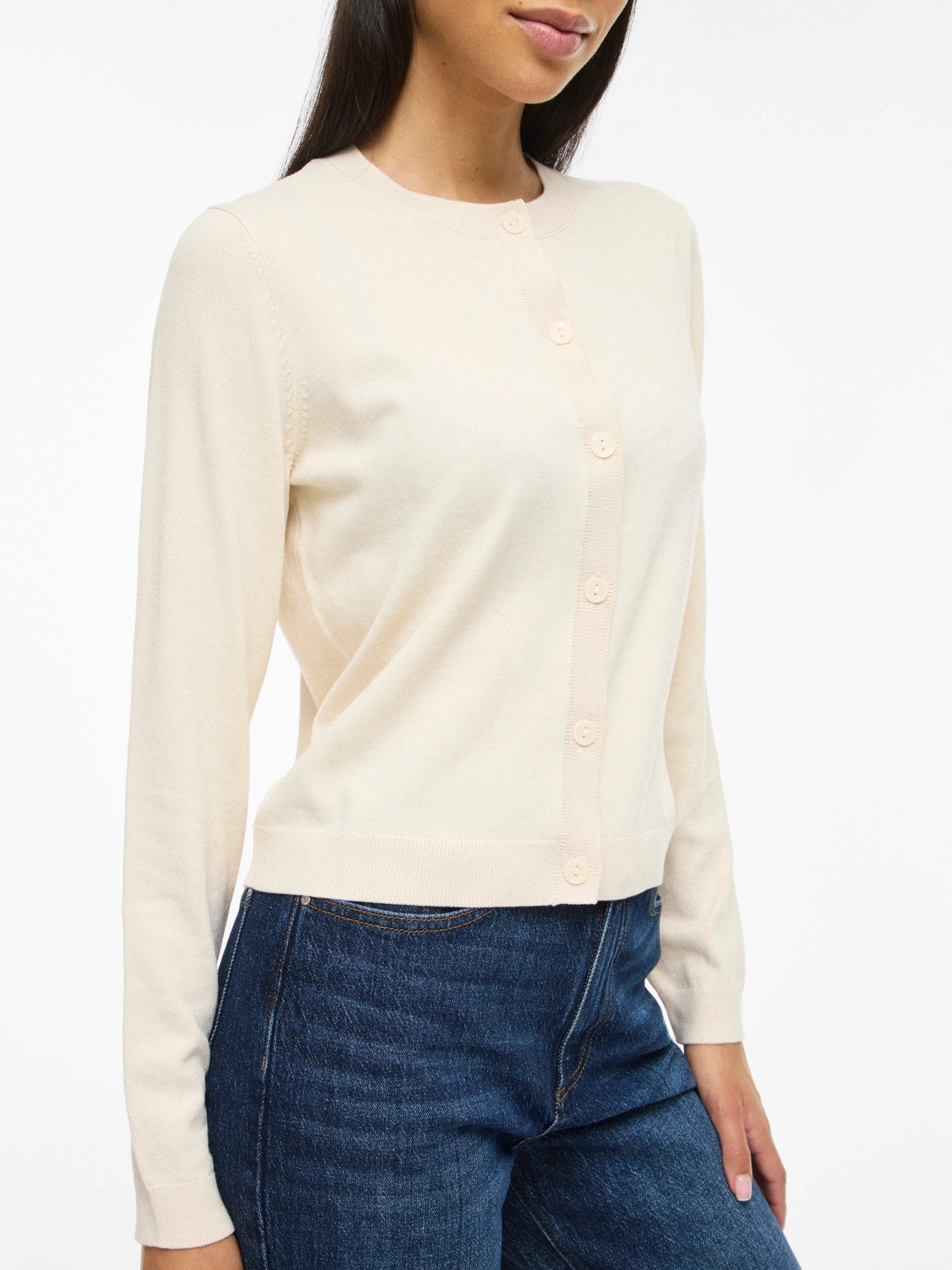 Malu O-Neck Knit Cardigan