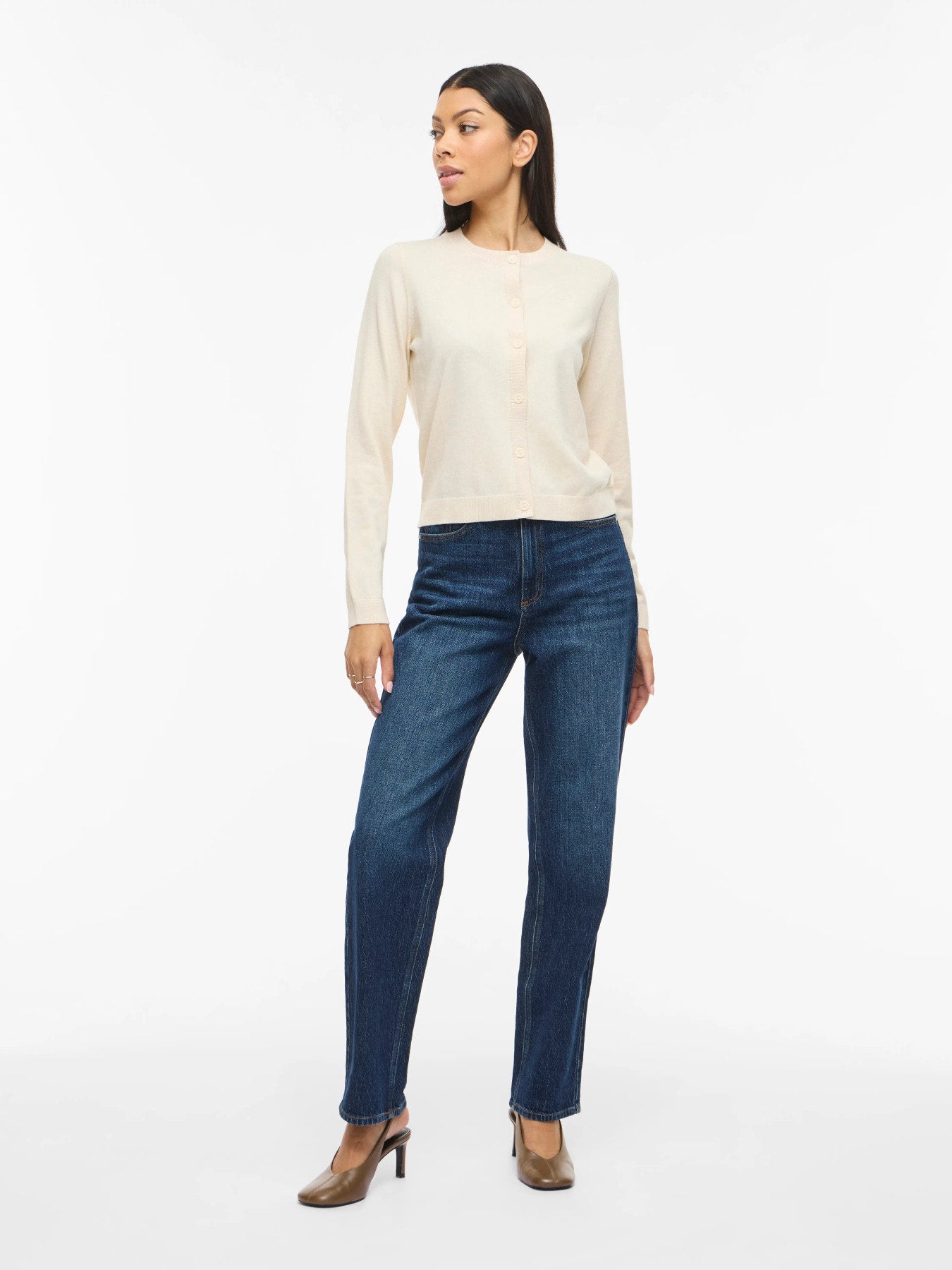 Malu O-Neck Knit Cardigan