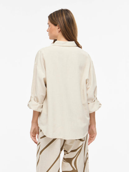 Prisilla Long Sleeve Loose Shirt
