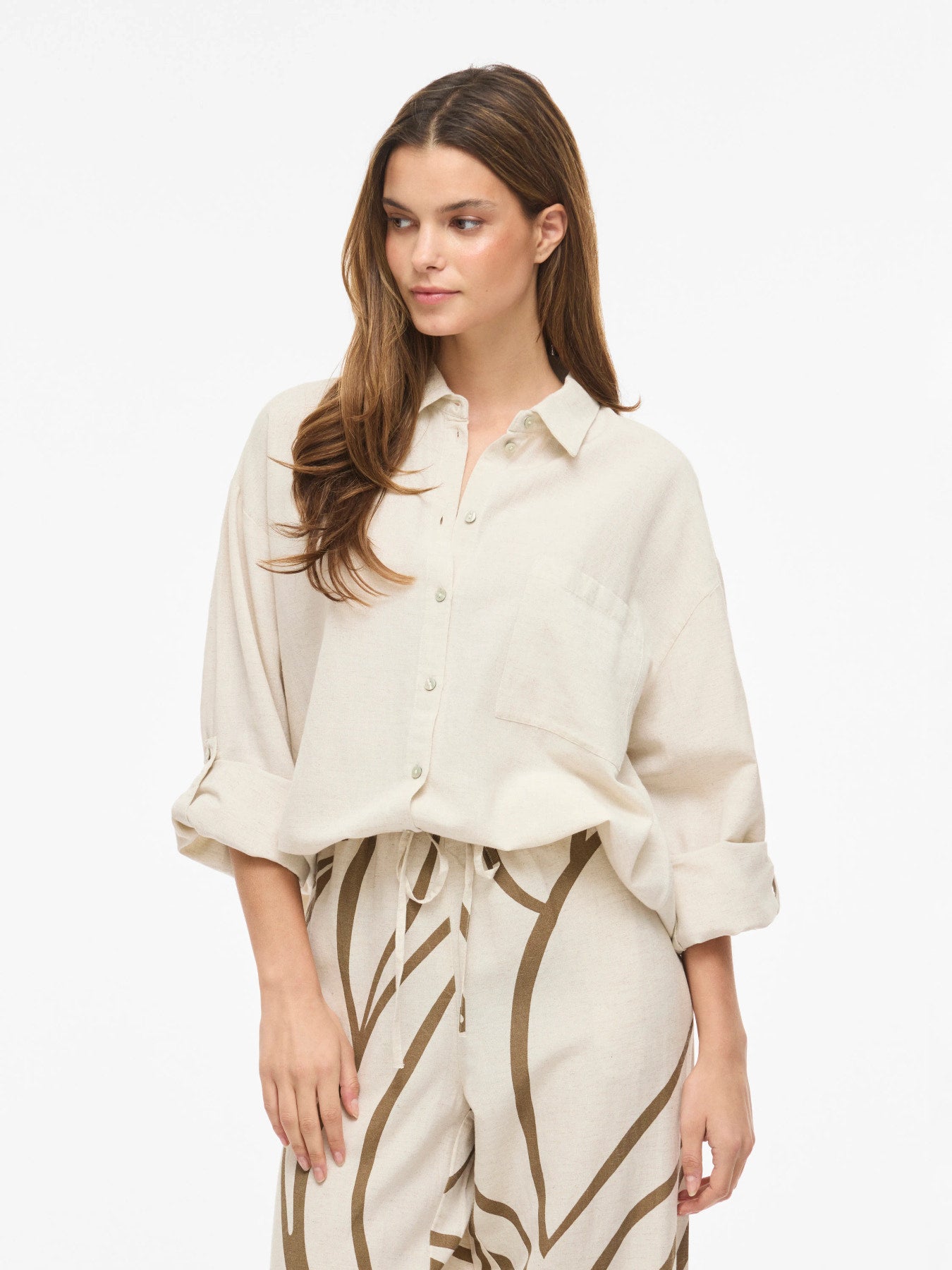 Prisilla Long Sleeve Loose Shirt