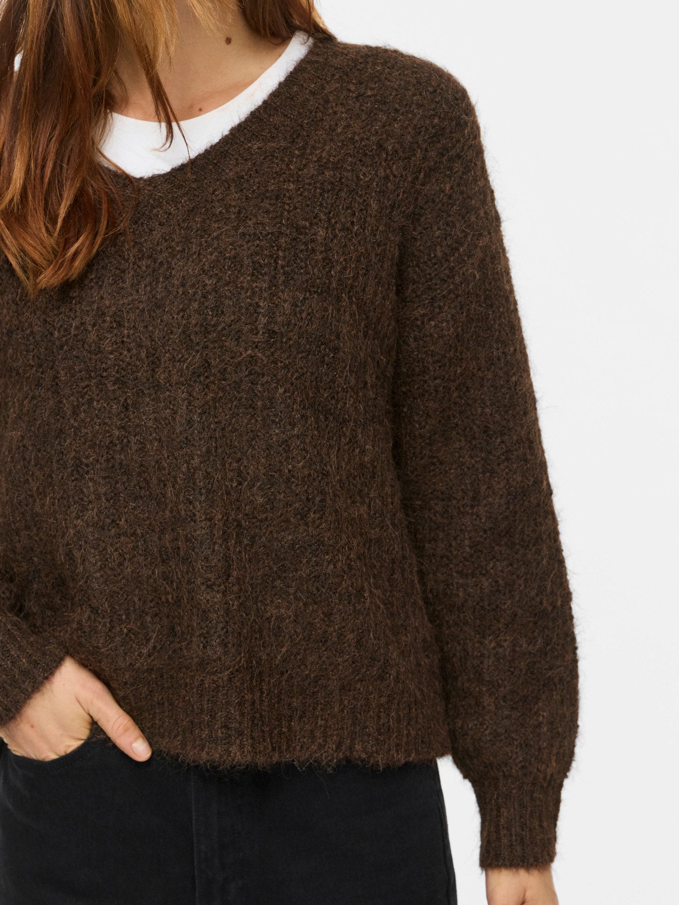 Lampe V-Neck Knit Top
