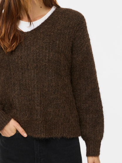 Lampe V-Neck Knit Top