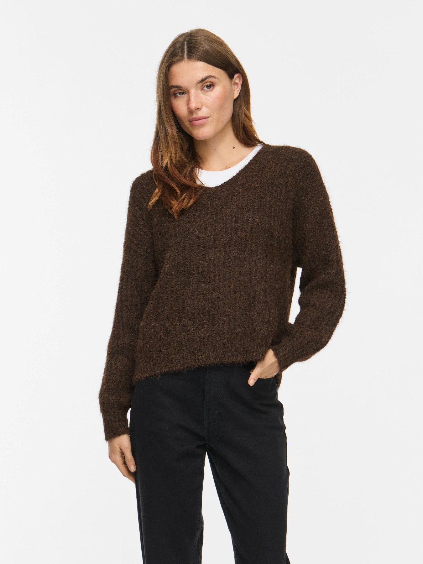 Lampe V-Neck Knit Top