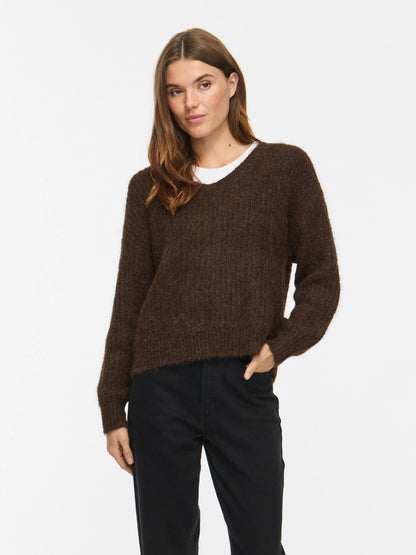 Lampe V-Neck Knit Top