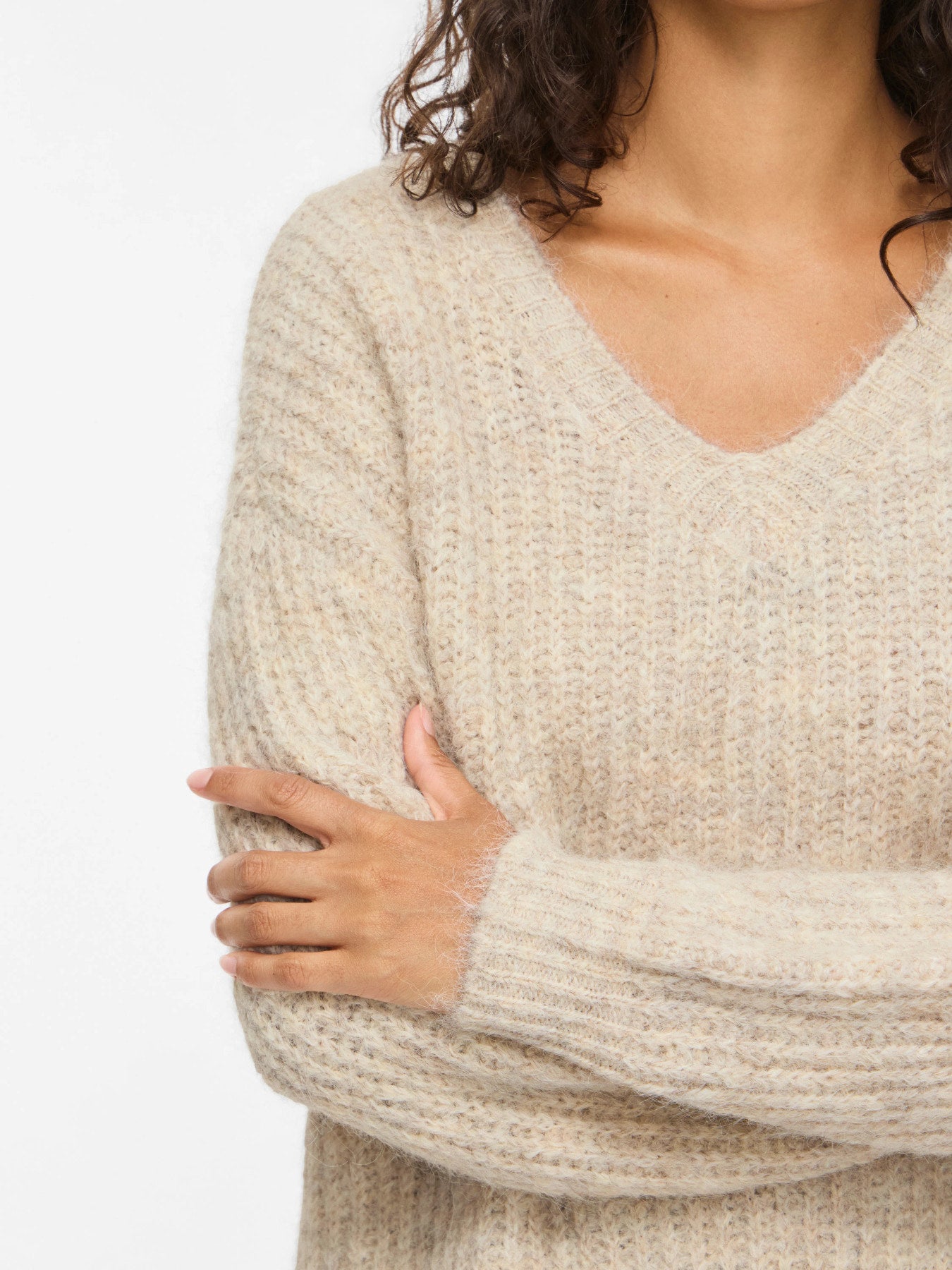 Lampe V-Neck Knit Top