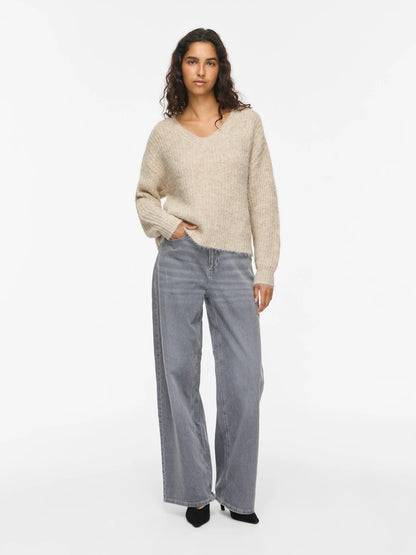 Lampe V-Neck Knit Top