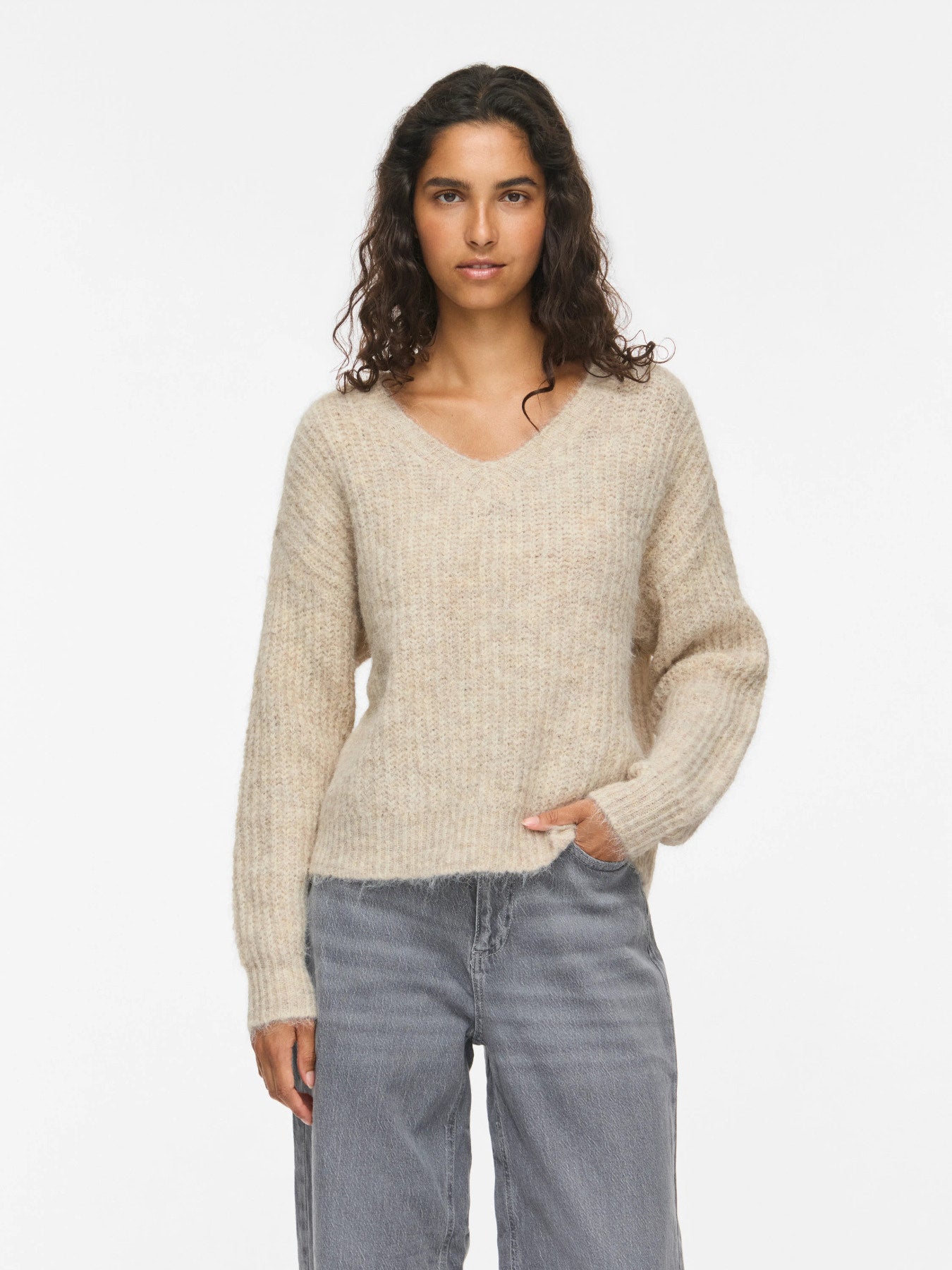 Lampe V-Neck Knit Top