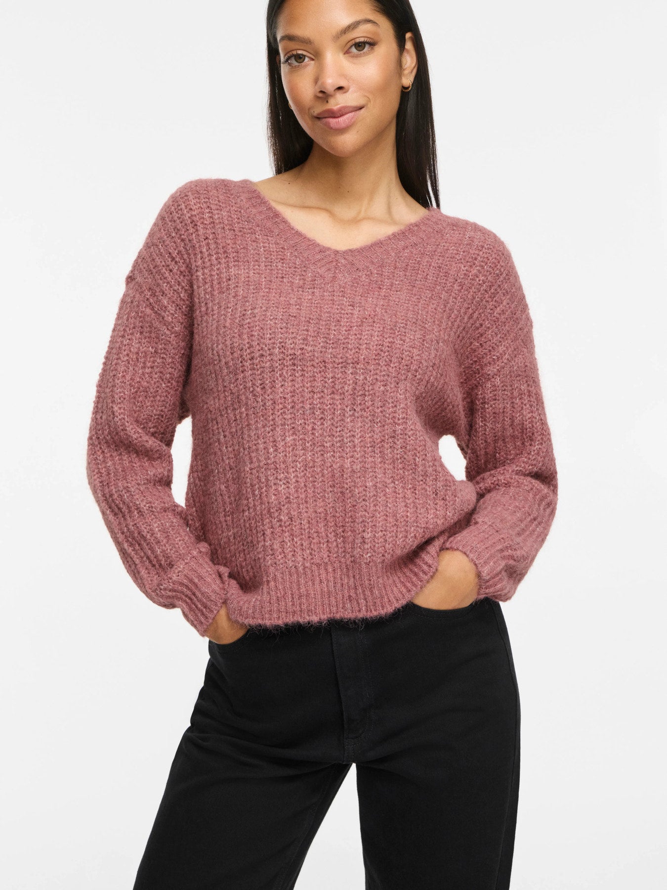 Lampe V-Neck Knit Top