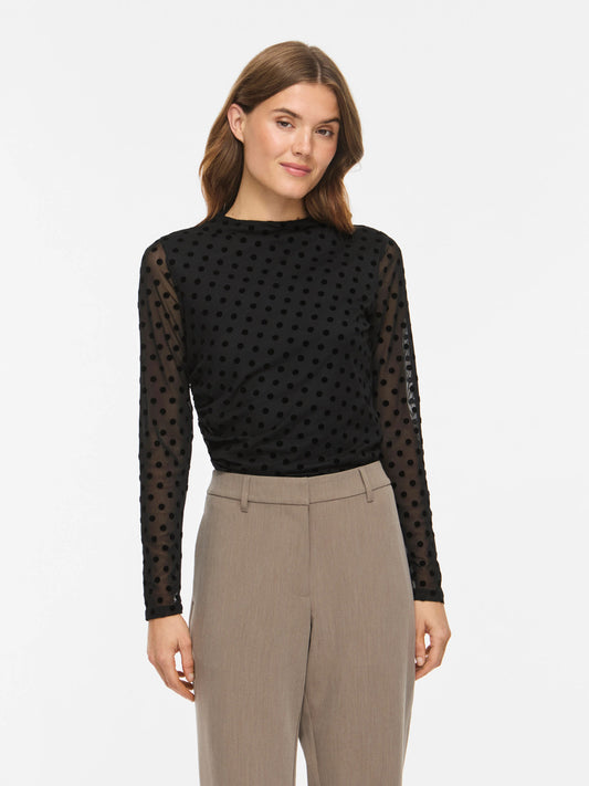 Rikke Funnel Neck Top