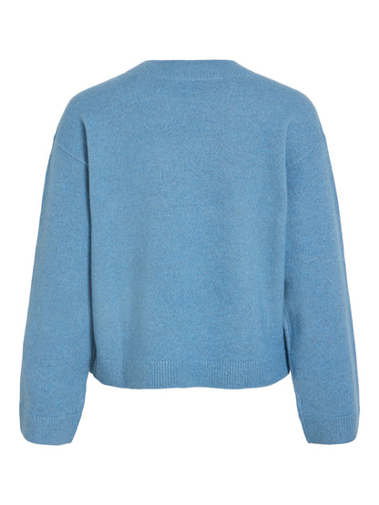 Liga Long Sleeve V-Neck Knit Top