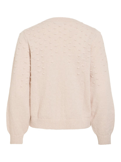 Tuli Long Sleeve Dot Knit Top