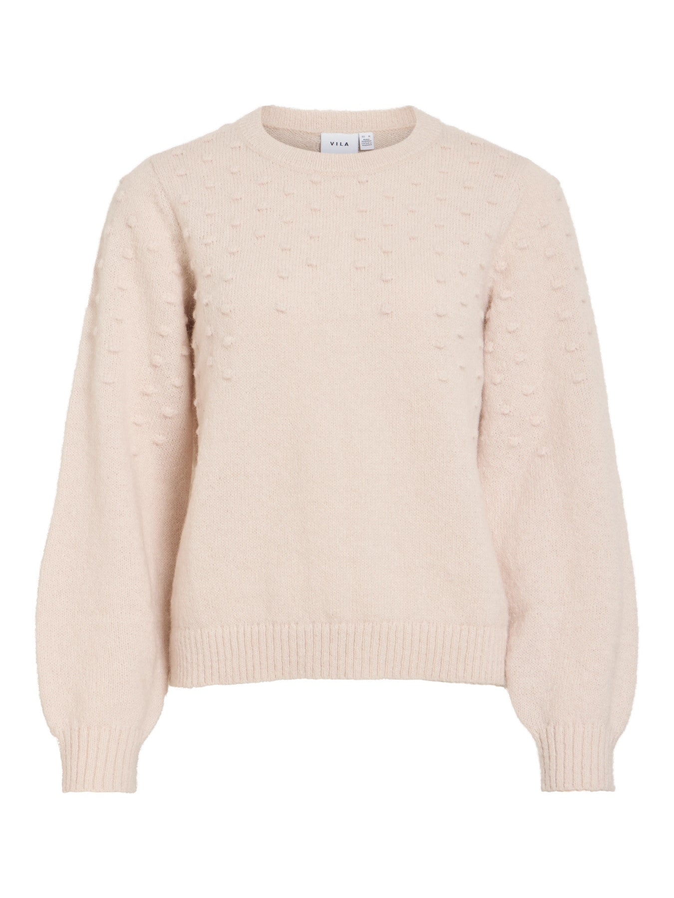 Tuli Long Sleeve Dot Knit Top