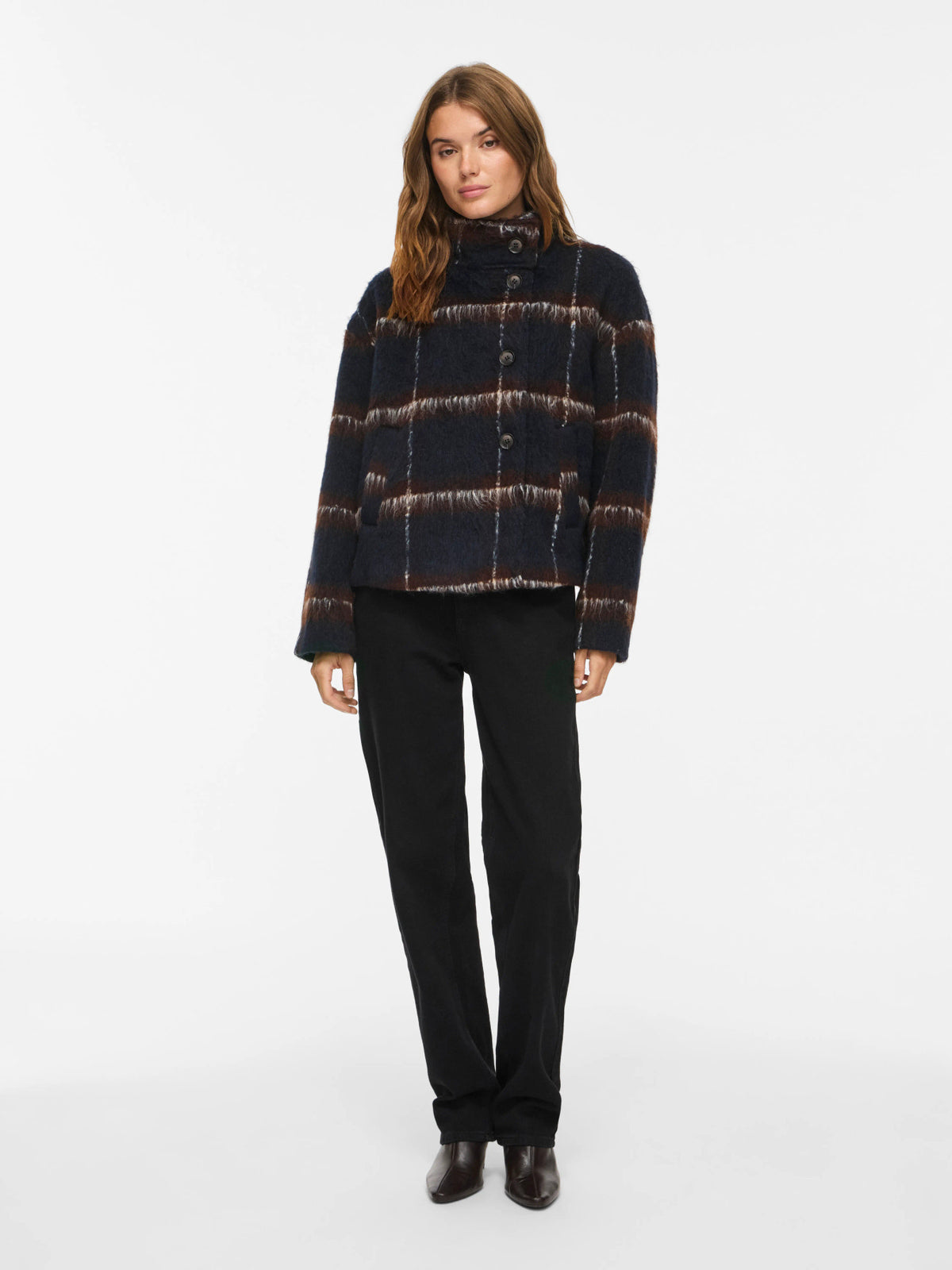 Melon Check Jacket