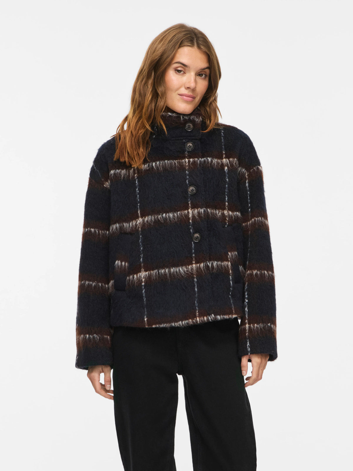 Melon Check Jacket