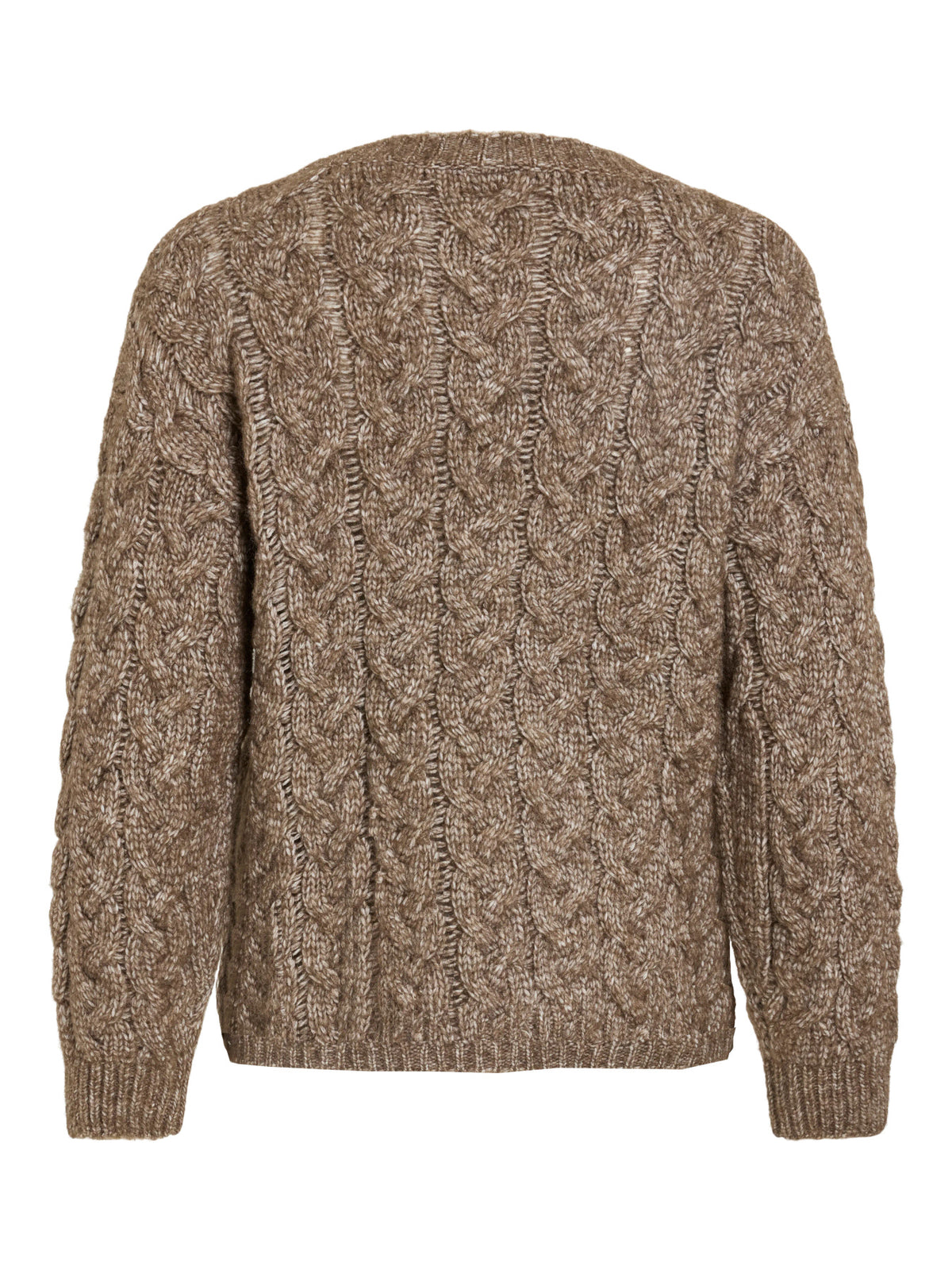 Reya O-Neck Cable Knit