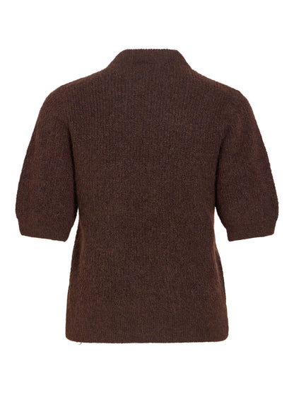 Itza O-Neck Bow Knit Top