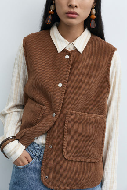 Majlina Teddy Vest