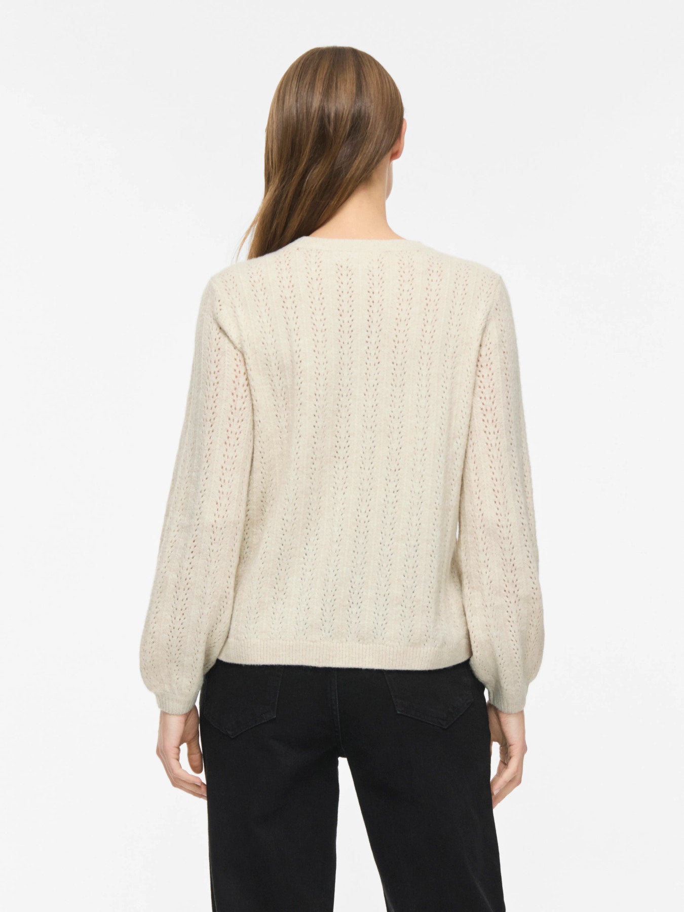 Liga Pointelle Long Sleeve Top