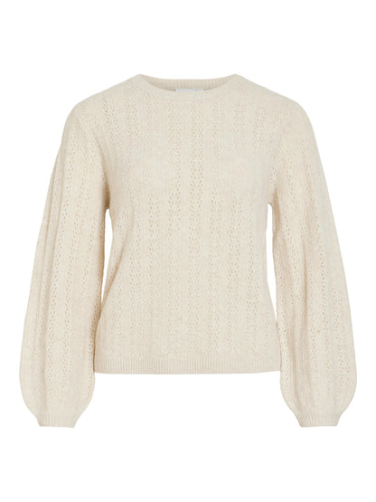 Liga Pointelle Long Sleeve Top