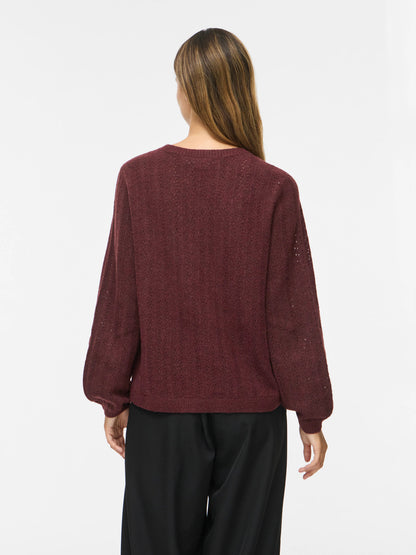 Liga Pointelle Long Sleeve Top
