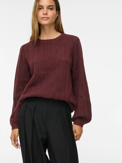 Liga Pointelle Long Sleeve Top